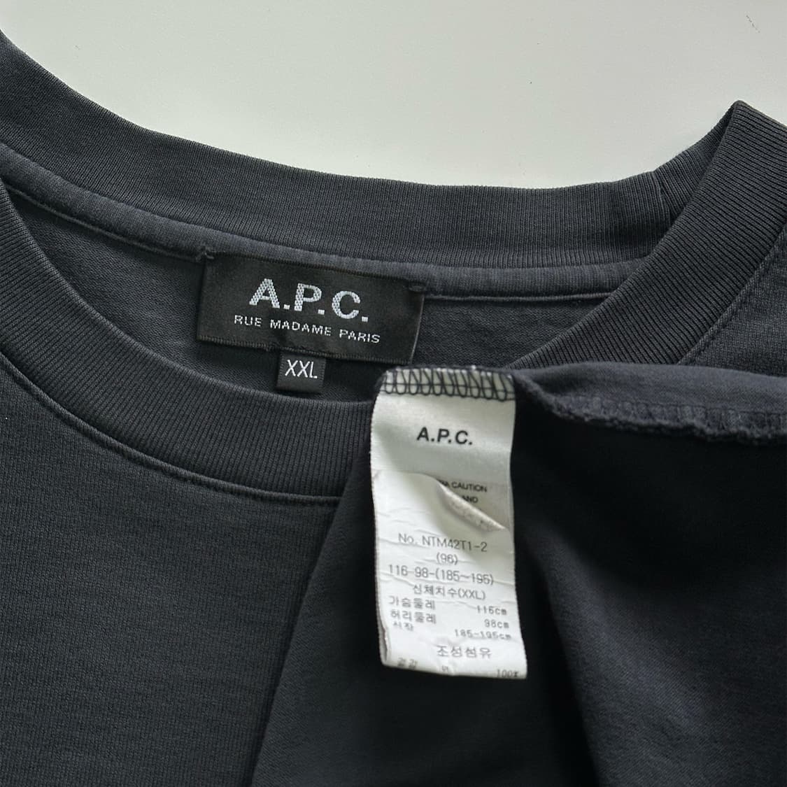 APC 아페쎄 반팔 티셔츠 상품이미지3