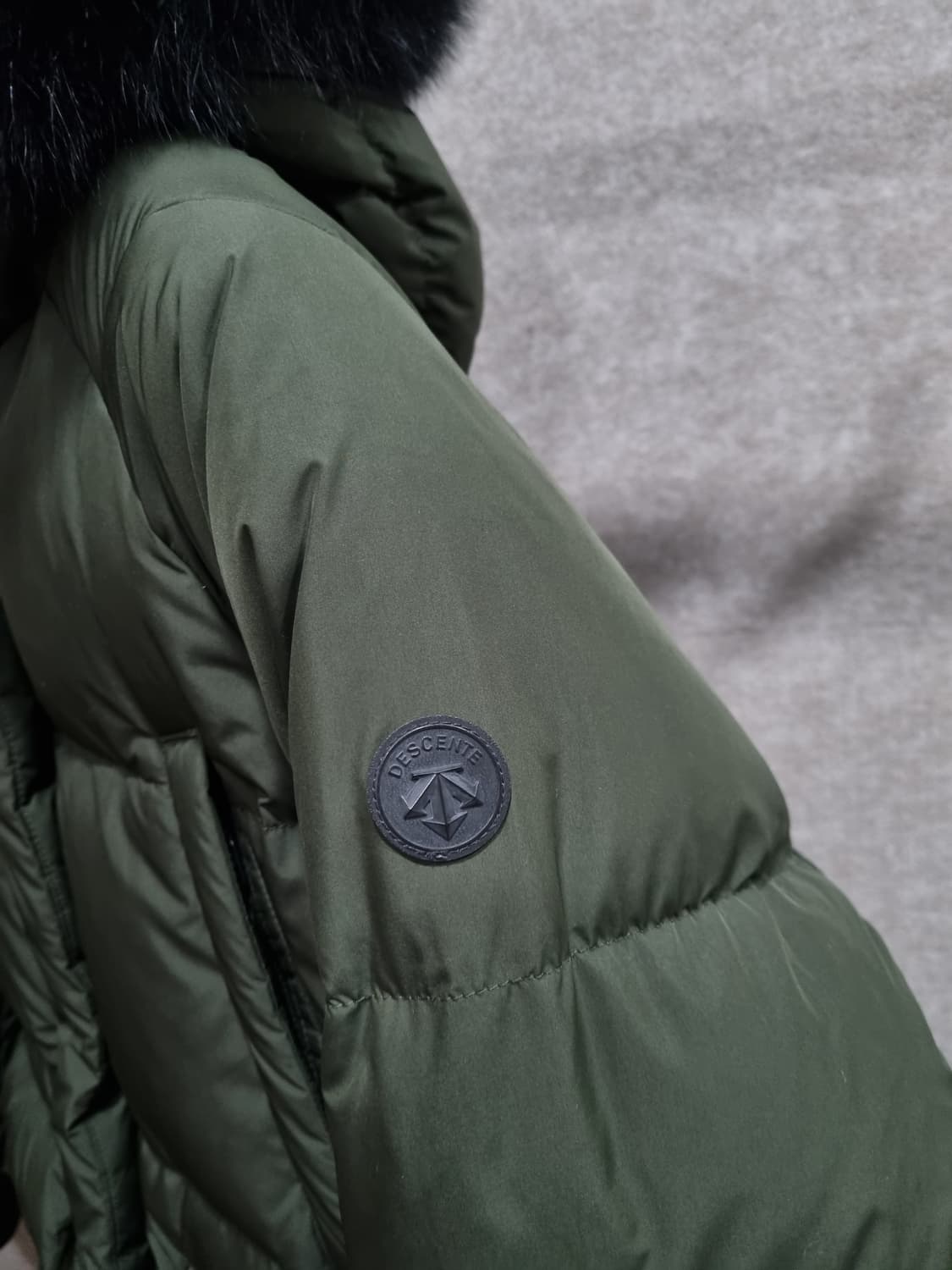 여성 S 데상트 오리털 롱패딩 상품이미지3