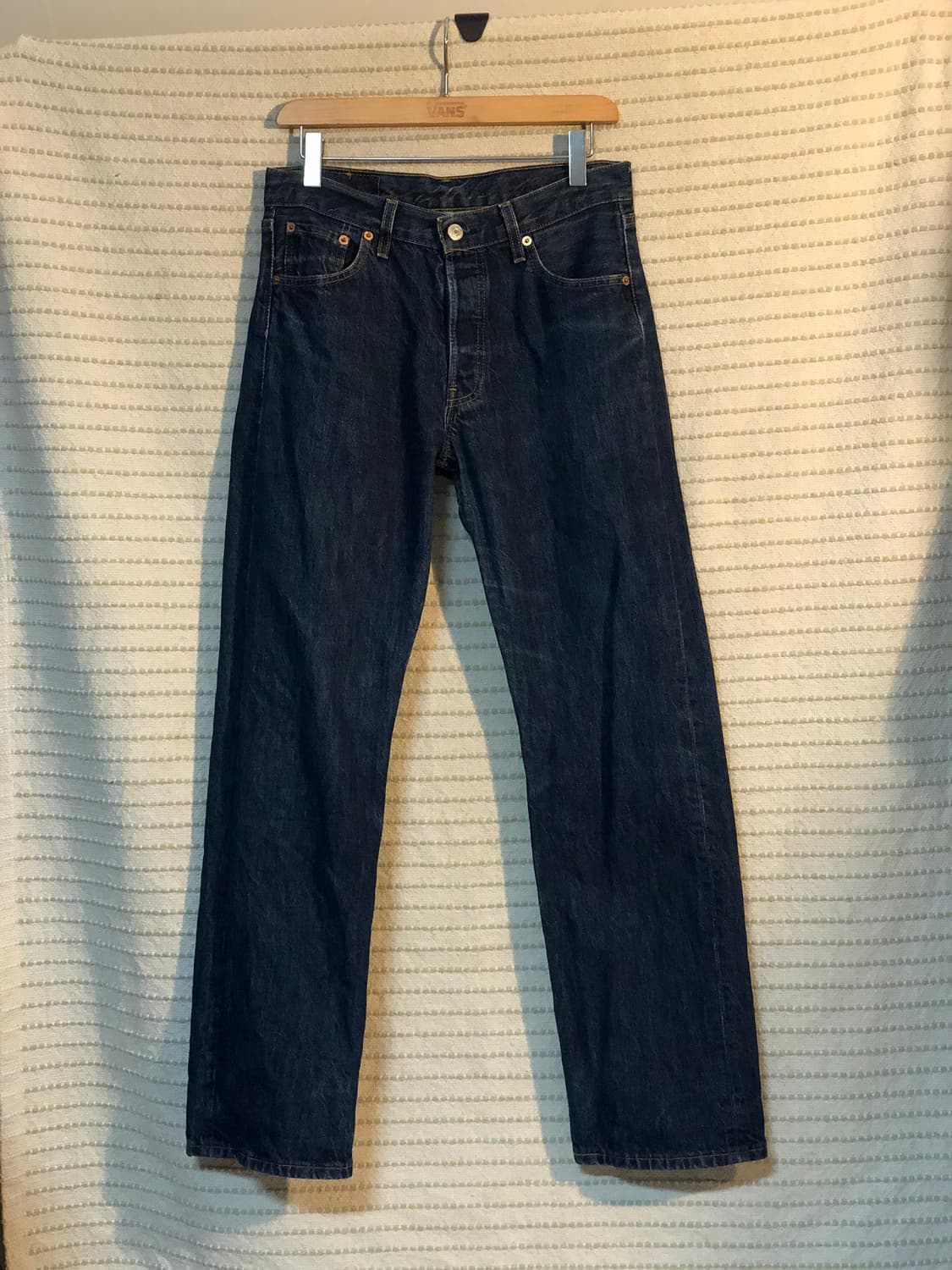 빈티지 리바이스 501 진청 데님 일자핏 청바지 30x30 상품이미지1