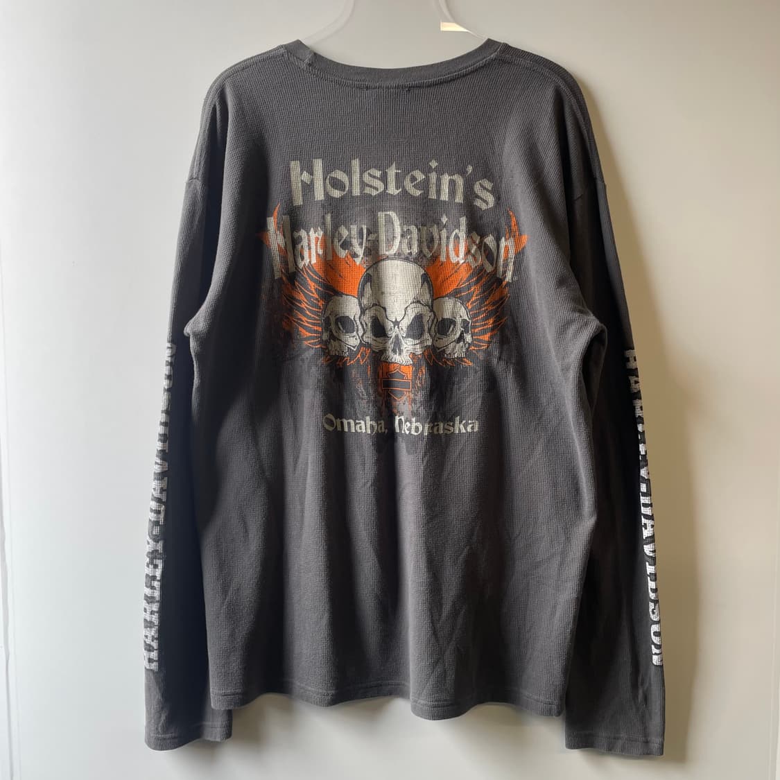 할리데이비슨 와플 롱슬리브 상품이미지6