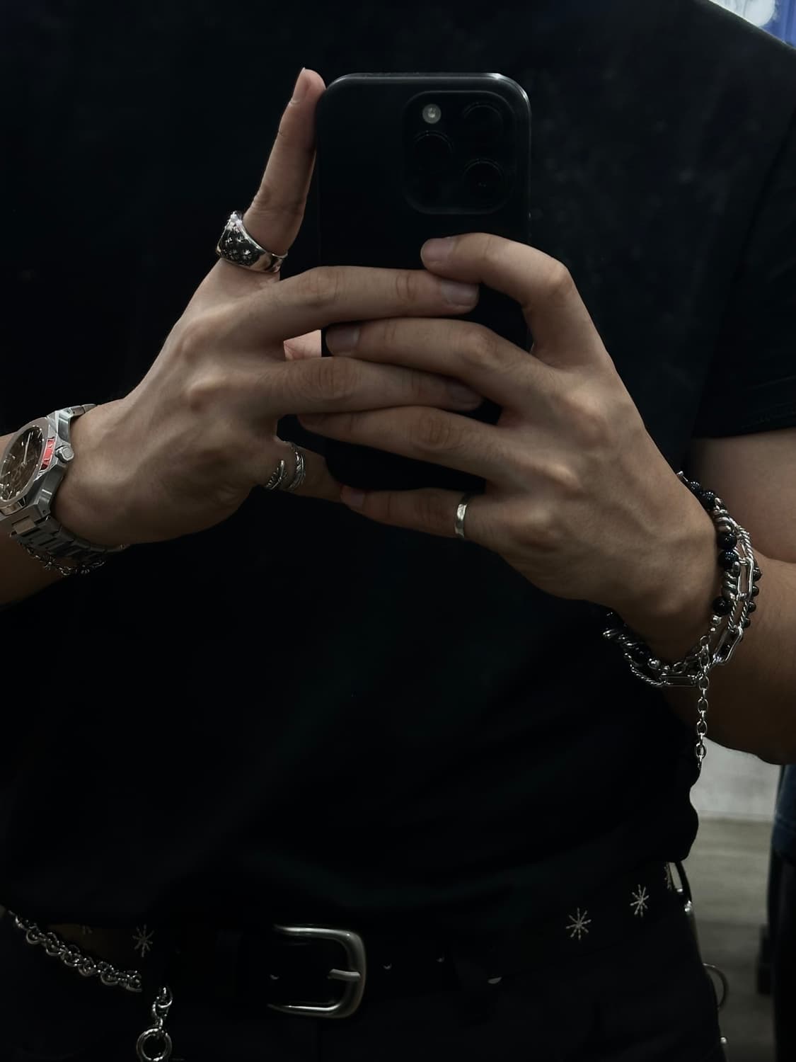 Planet Black - 행성 팔찌 블랙 상품이미지4