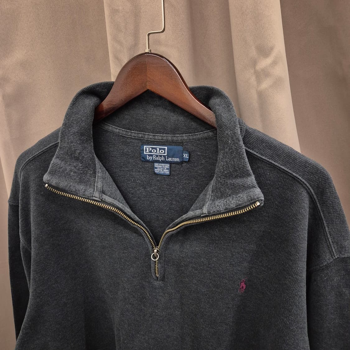 폴로 랄프로렌 하프집업 니트 XL 상품이미지2