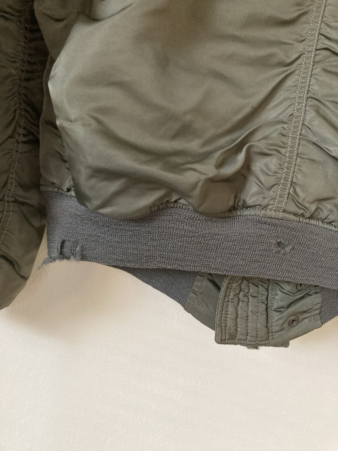 80s 알파 인더스트리 N-2B 플라이트 자켓 상품이미지7