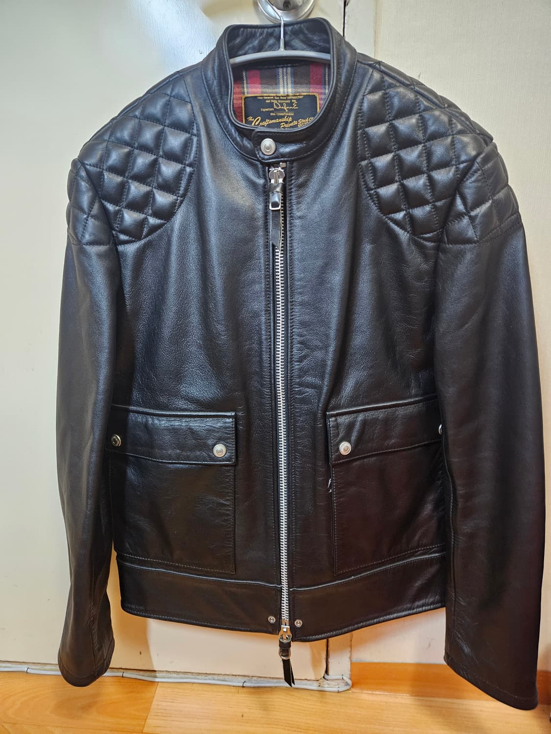 95 M) 디아프바인 Psycle 모터사이클 가죽자켓 상품이미지1