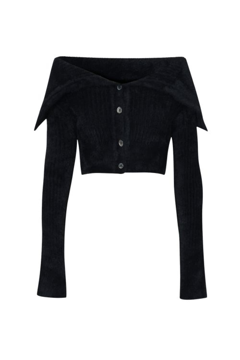 페인오어플레져 페탈 오프숄더 가디건 상품이미지3