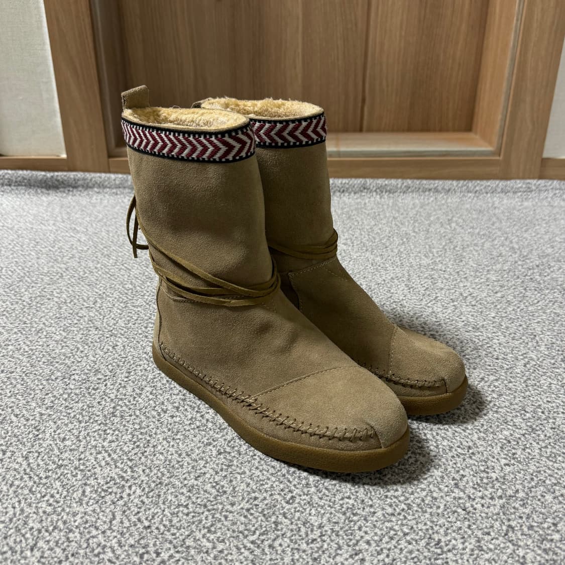 [택달린 새상품] TOMS 탐스 네팔 스웨이드 부츠 220 상품이미지4