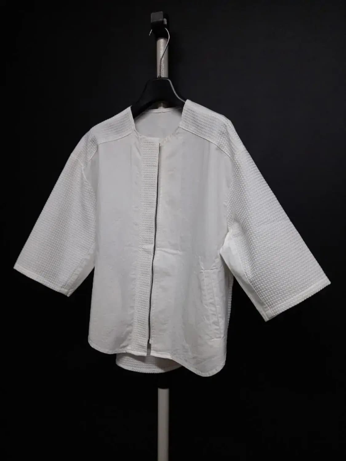 나이스클랍 춘추 면 엠보 루즈박시핏 자켓 55-77 상품이미지3