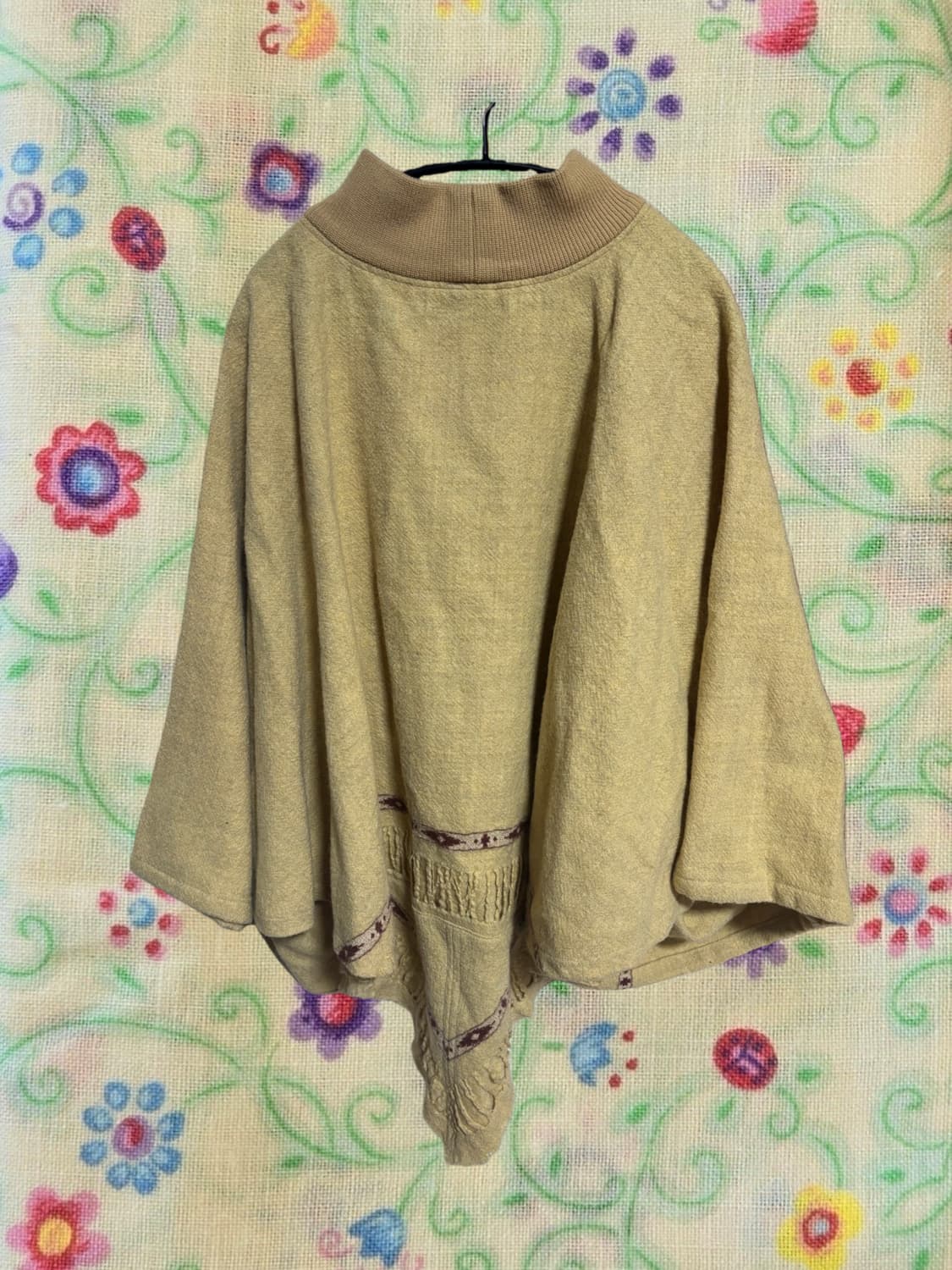 빈티지 히피 하구미 모리걸 케이프 상품이미지2