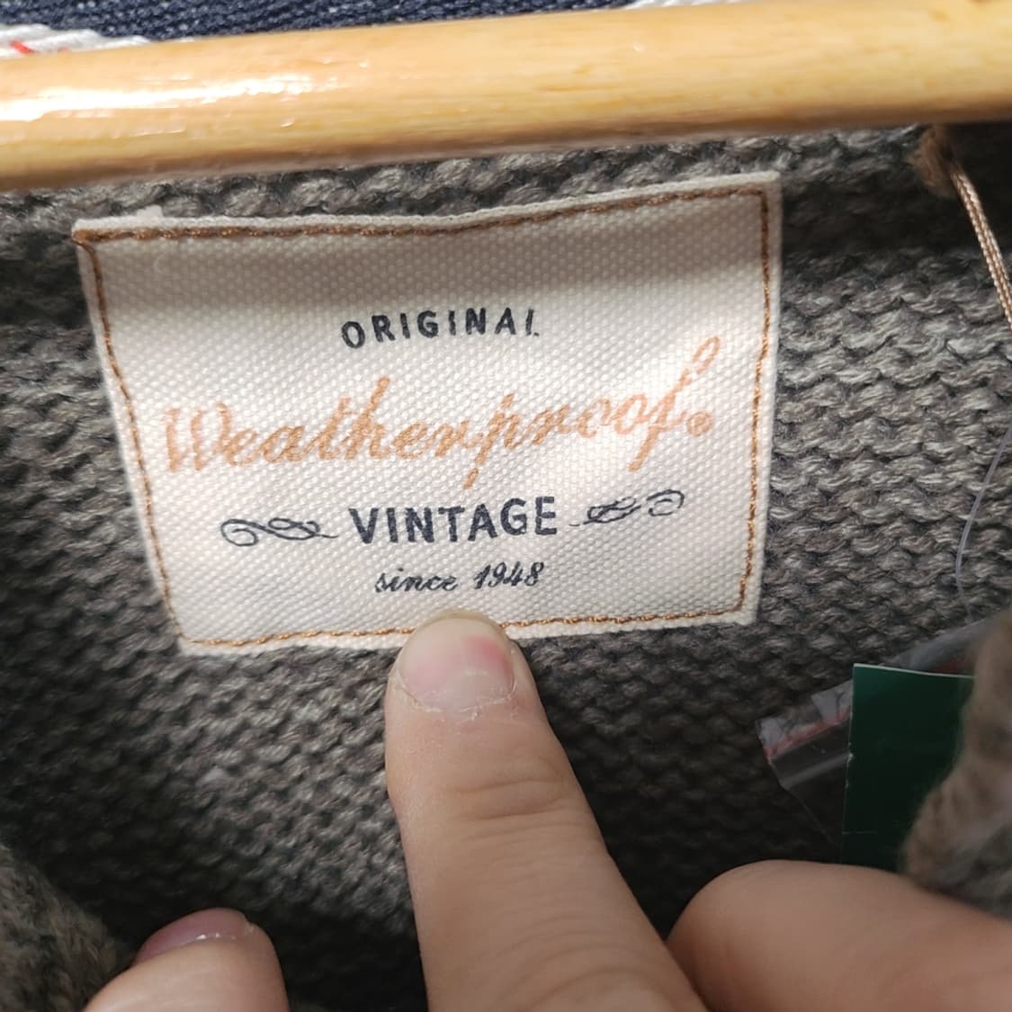 [XL] 노르딕 패턴 숄카라 니트 상품이미지3