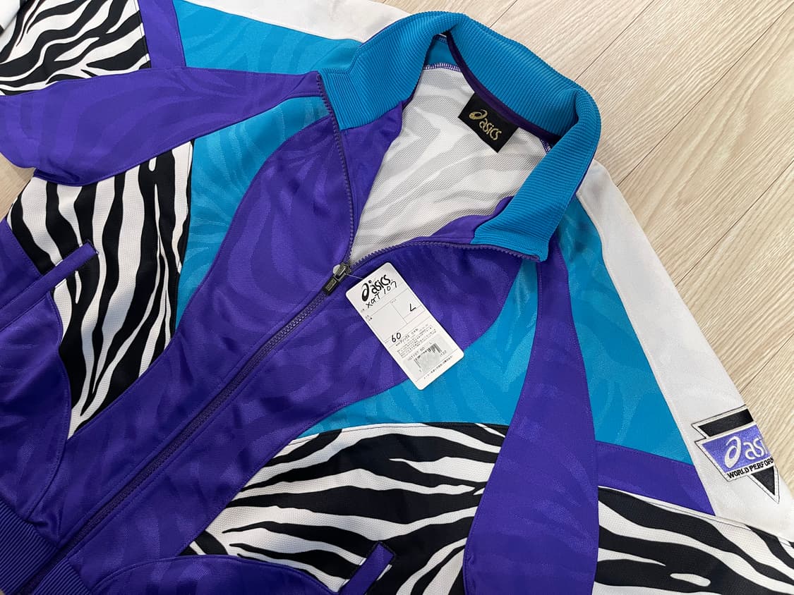 아식스 지브라 90s 올드 트랙탑 저지 셋업 6번 ASICS OLD 상품이미지3