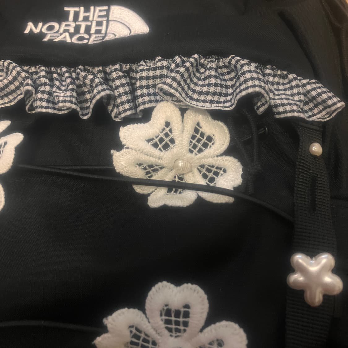 Check flower bagpack 상품이미지3