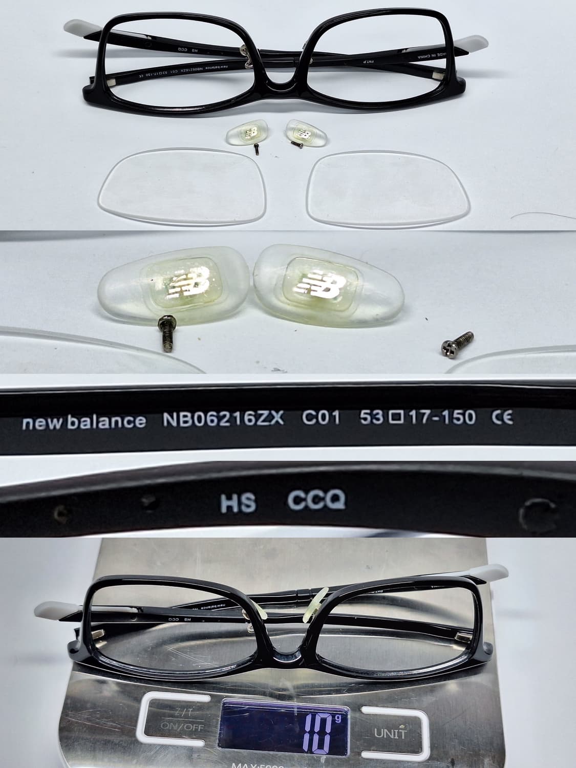 New Balance 뉴발란스 스포츠 초경량 안경테 NB06216ZX 상품이미지3