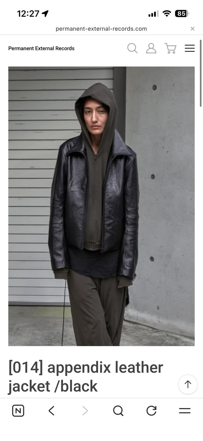 머듈 레더자켓 블랙 1사이즈 구해요 상품이미지1