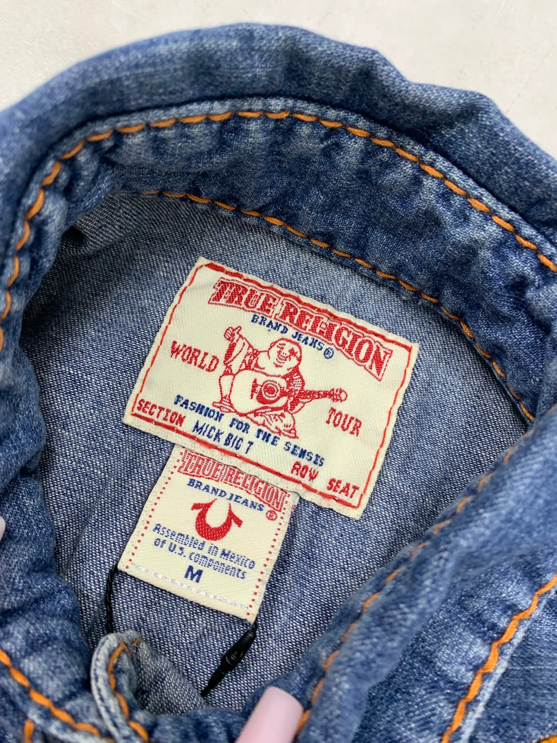 트루릴리전 스티치 디테일 셔츠 #644 상품이미지4