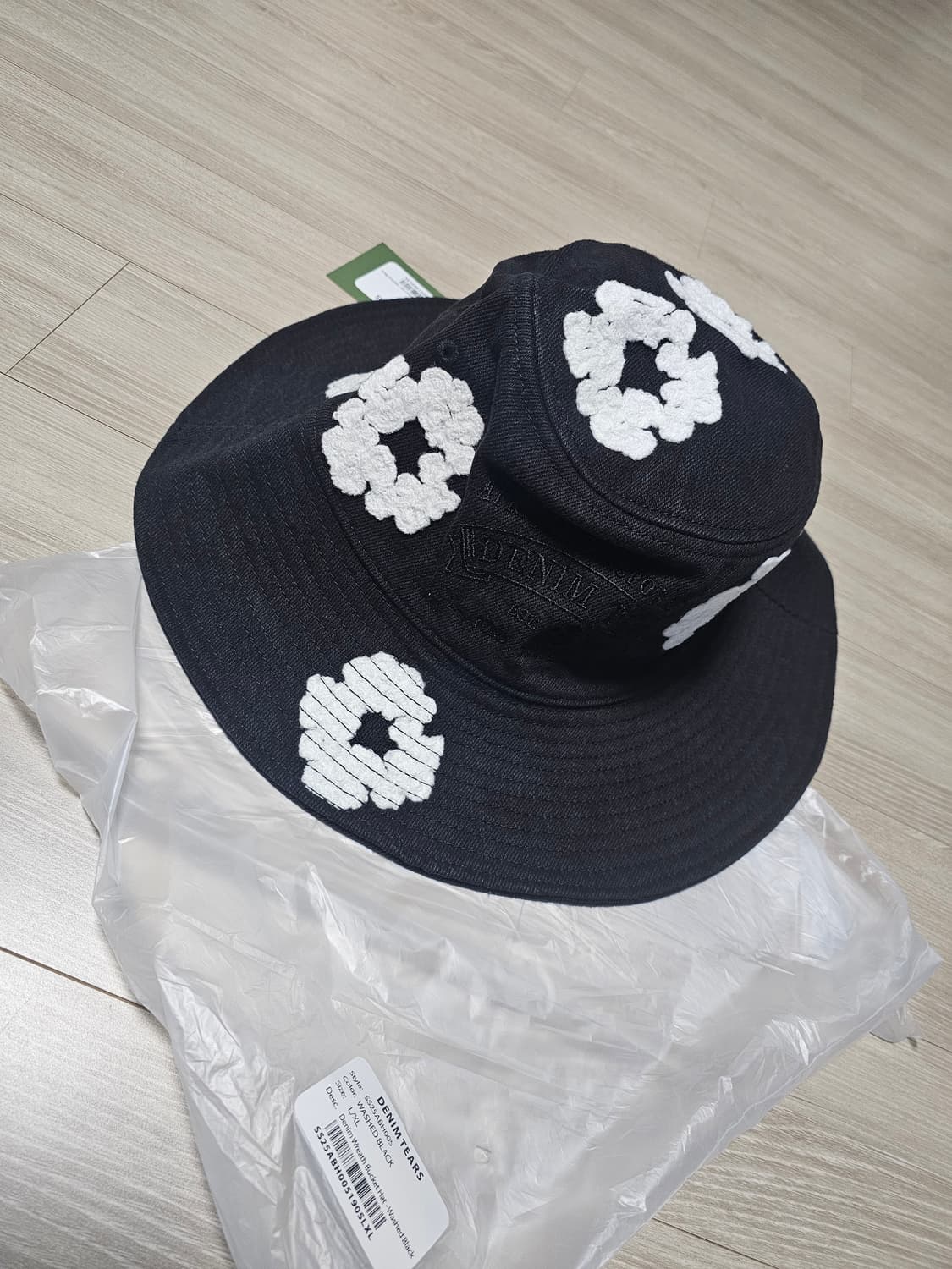 데님티어스 버킷햇 모자 x/xl 새상품 상품이미지1