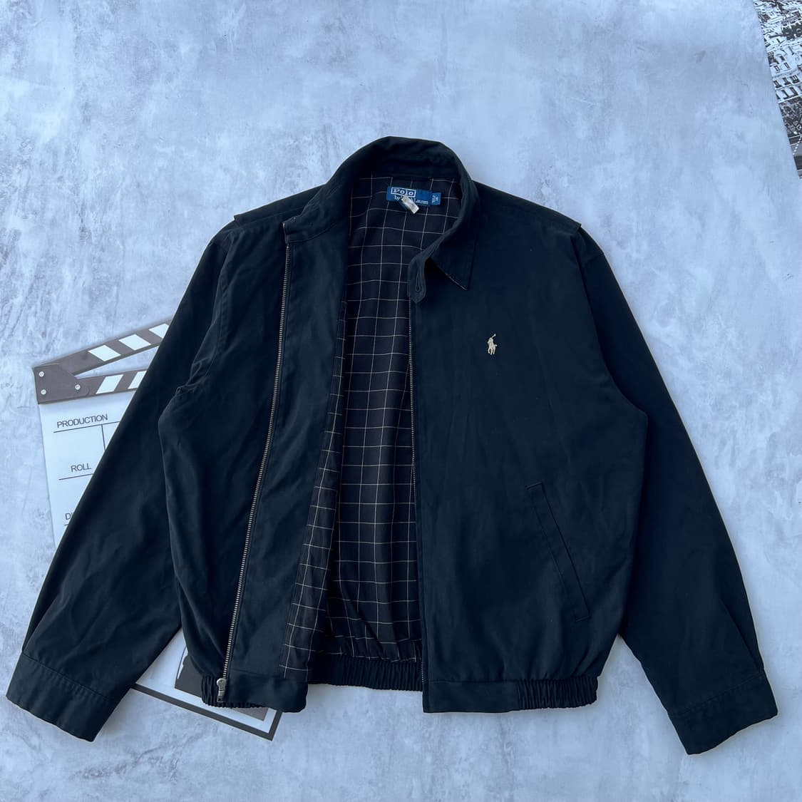 폴로 랄프로렌 블랙 스윙톱 자켓 상품이미지1
