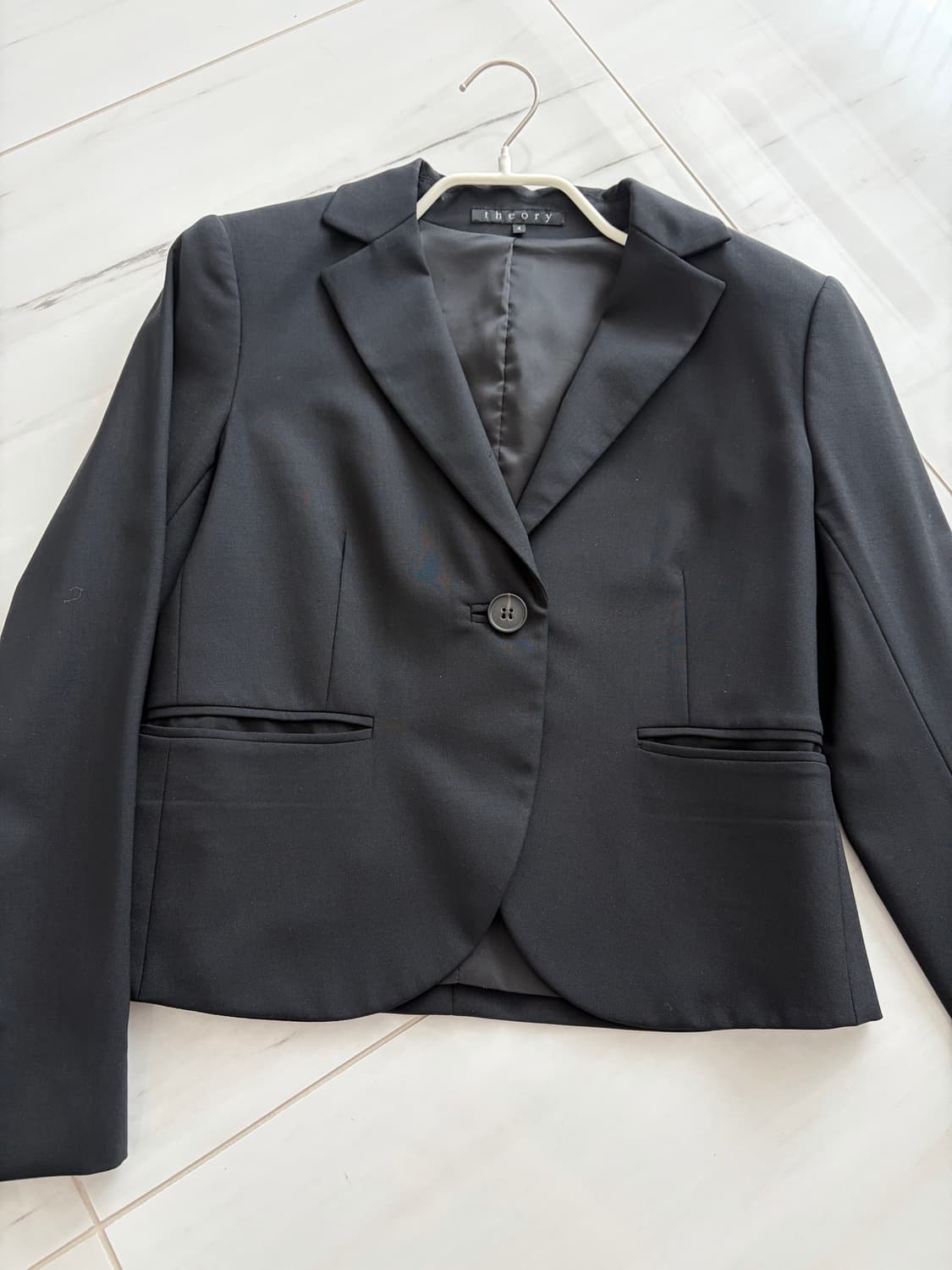 띠어리 Theory 블랙 울 블레이저 자켓 정장  상품이미지1