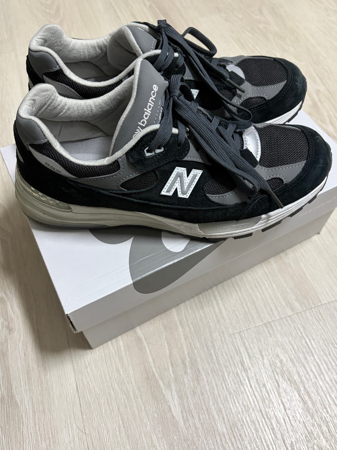 뉴발란스 992 블랙 그레이 상품이미지2