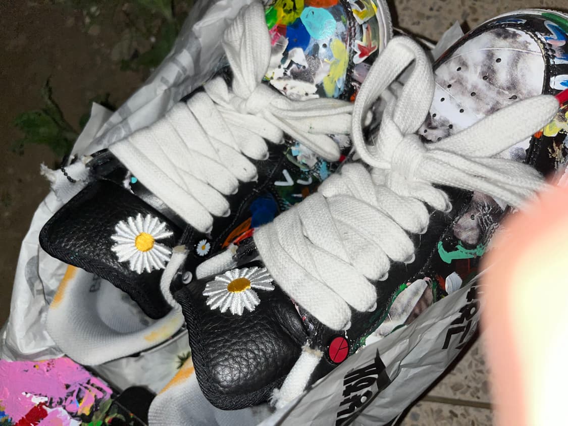 나이키 X 피스마이너스원 에어포스 1 커스텀  (285) 상품이미지7