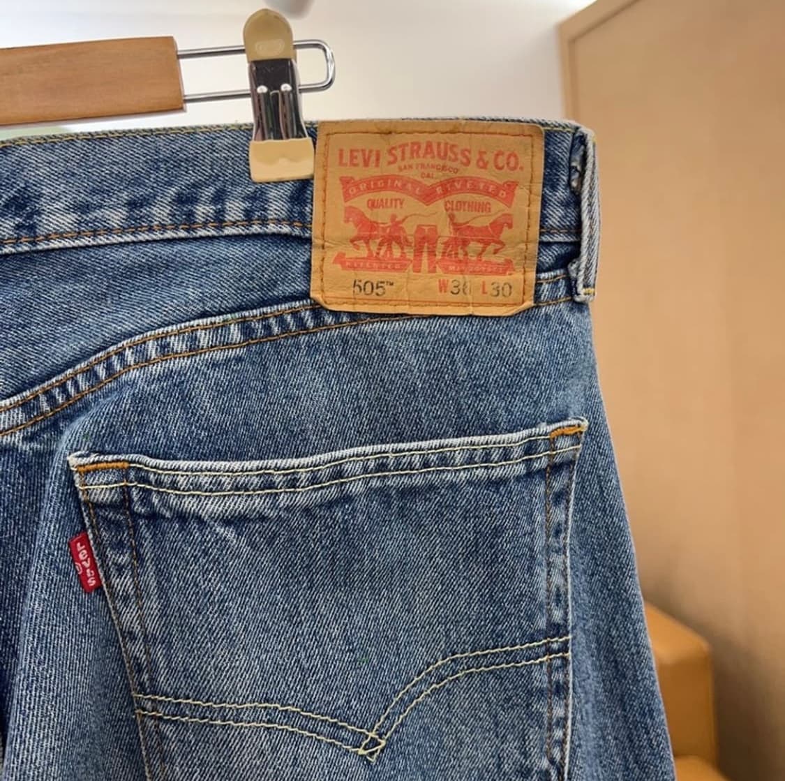 리바이스 505 빈티지 데님팬츠 (36) 상품이미지3