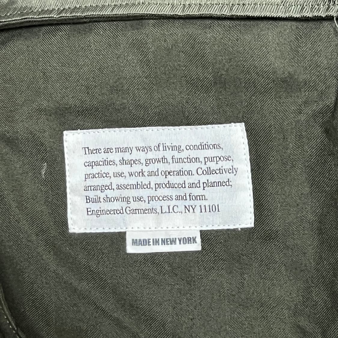 ENGINEERED GARMENTS 엔지니어드가먼츠 조끼 상품이미지4