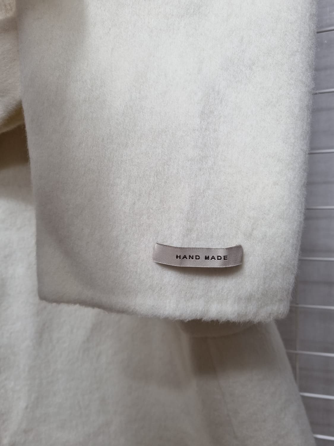 (새상품) OLZE 울 90% 핸드메이드 모직코트 free 상품이미지5