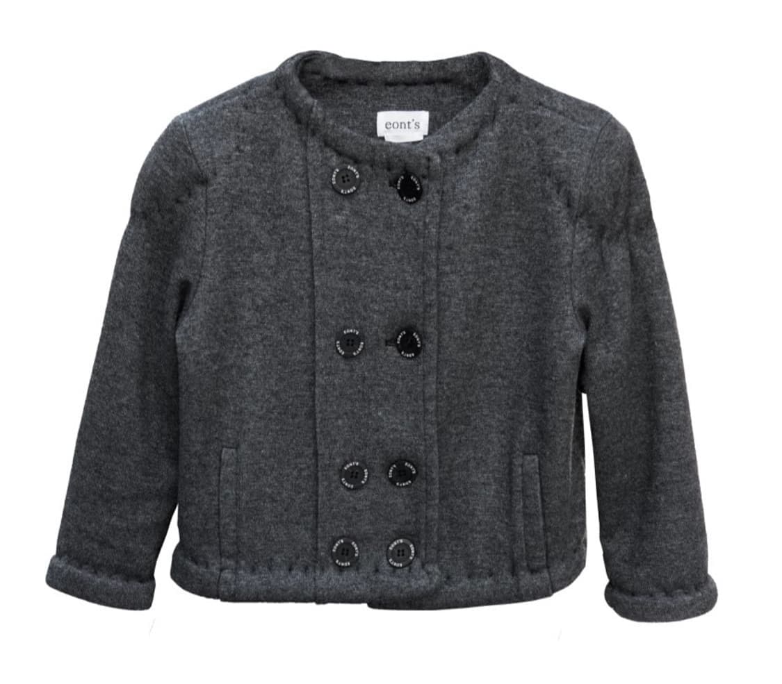 Eonts 에옹쓰 울 가디건 차콜 상품이미지1