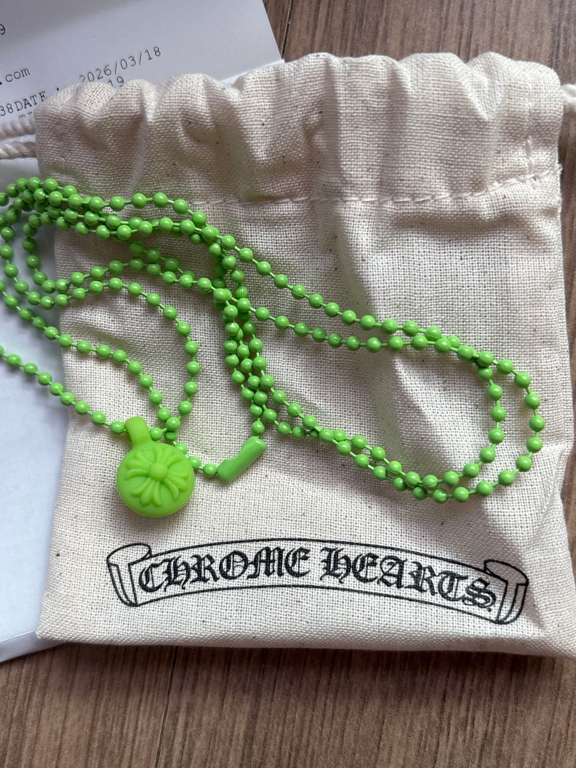 크롬하츠CH 실리콘목걸이 상품이미지2