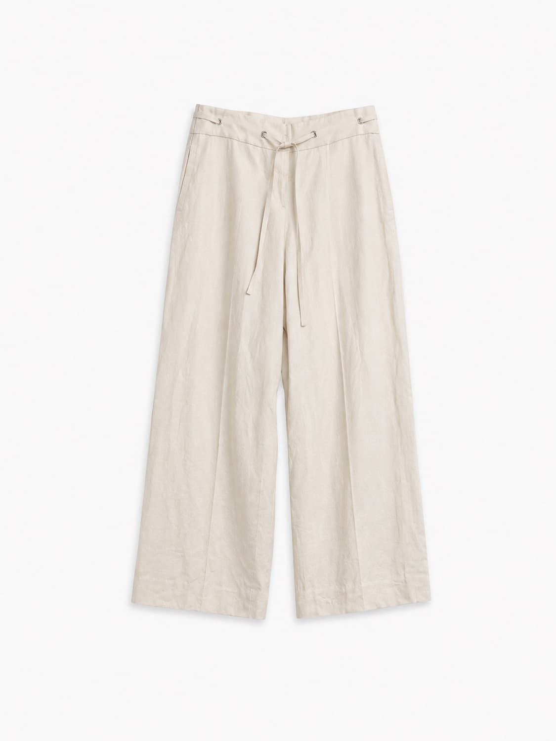 Armani Collezioni linen wide slacks 상품이미지2