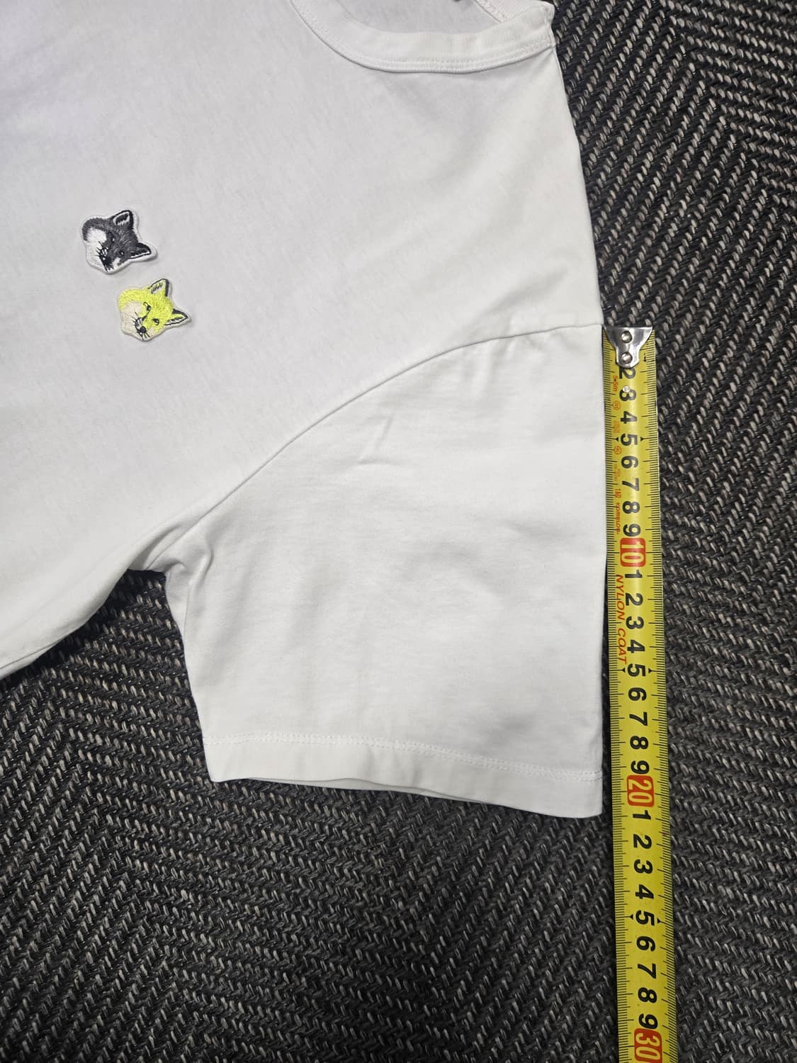 메종키츠네 공용 더블 폭스 반팔 티셔츠 S 상품이미지8