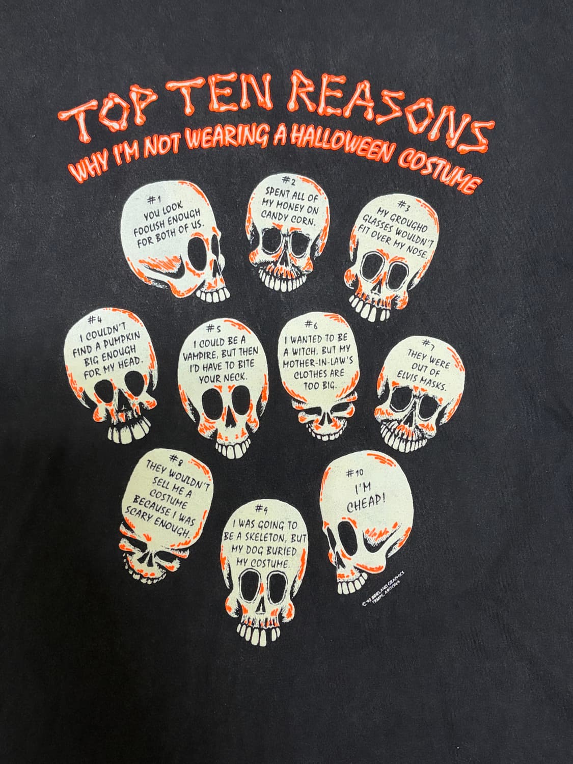 90s 헤인즈 싱글스티치 반팔티 상품이미지2