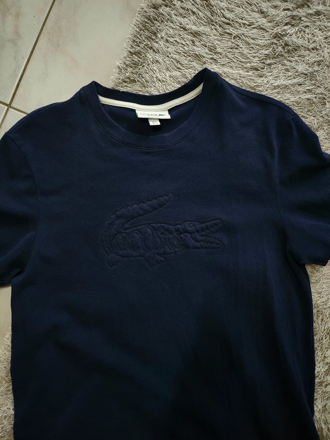 Lacoste Big logo Cushion patch tshirt 상품이미지1