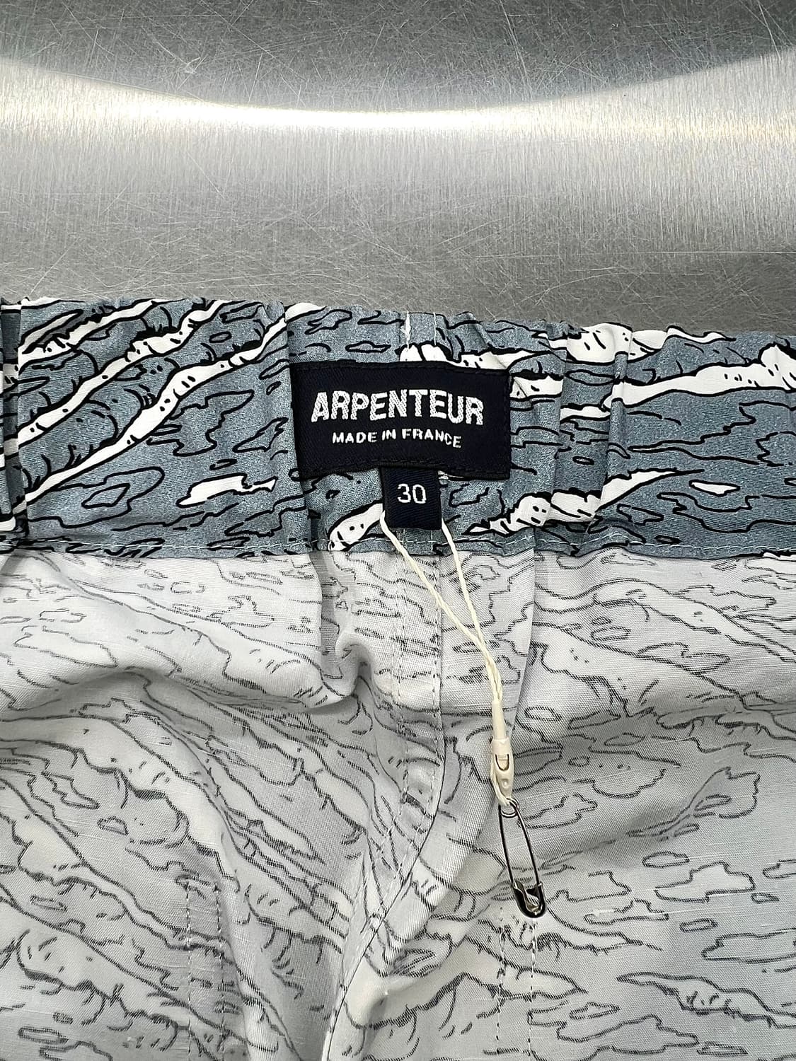 아펜처 웨이브 어센틱 카모 드로즈 코튼 팬츠 상품이미지7