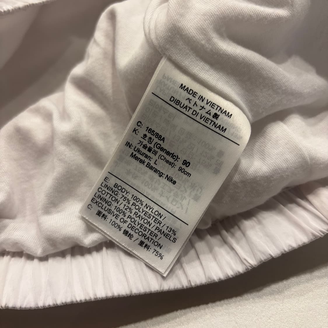 [L] 나이키 루즈 UV 바람막이 아이보리 블루라인 C411 상품이미지9