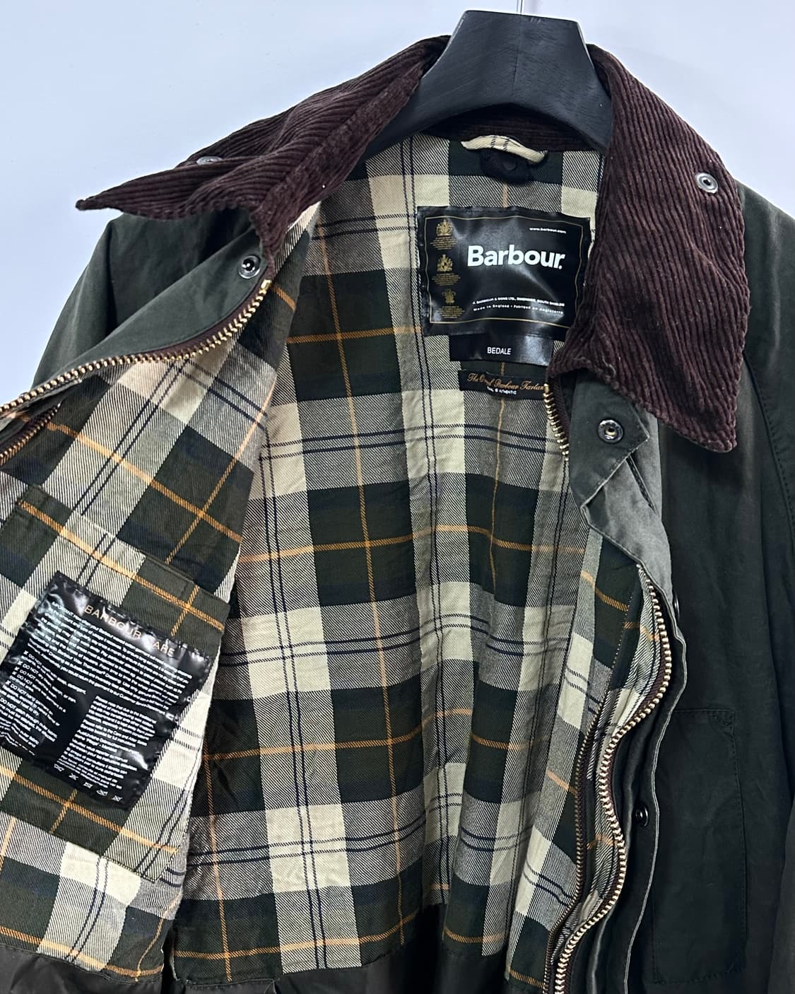 바버 비데일 왁스 자켓 (va.75) 상품이미지6