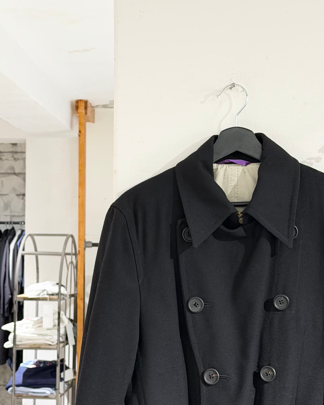 폴스미스 블랙 클래식 트렌치 코트 상품이미지2