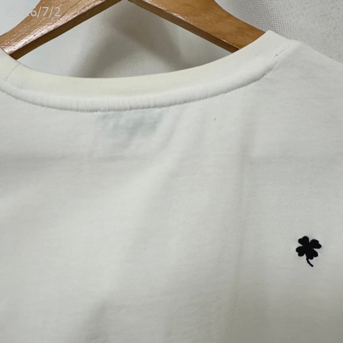 
TNGY 남자 면100% 반팔티 화이트 100 /퀸 상품이미지7