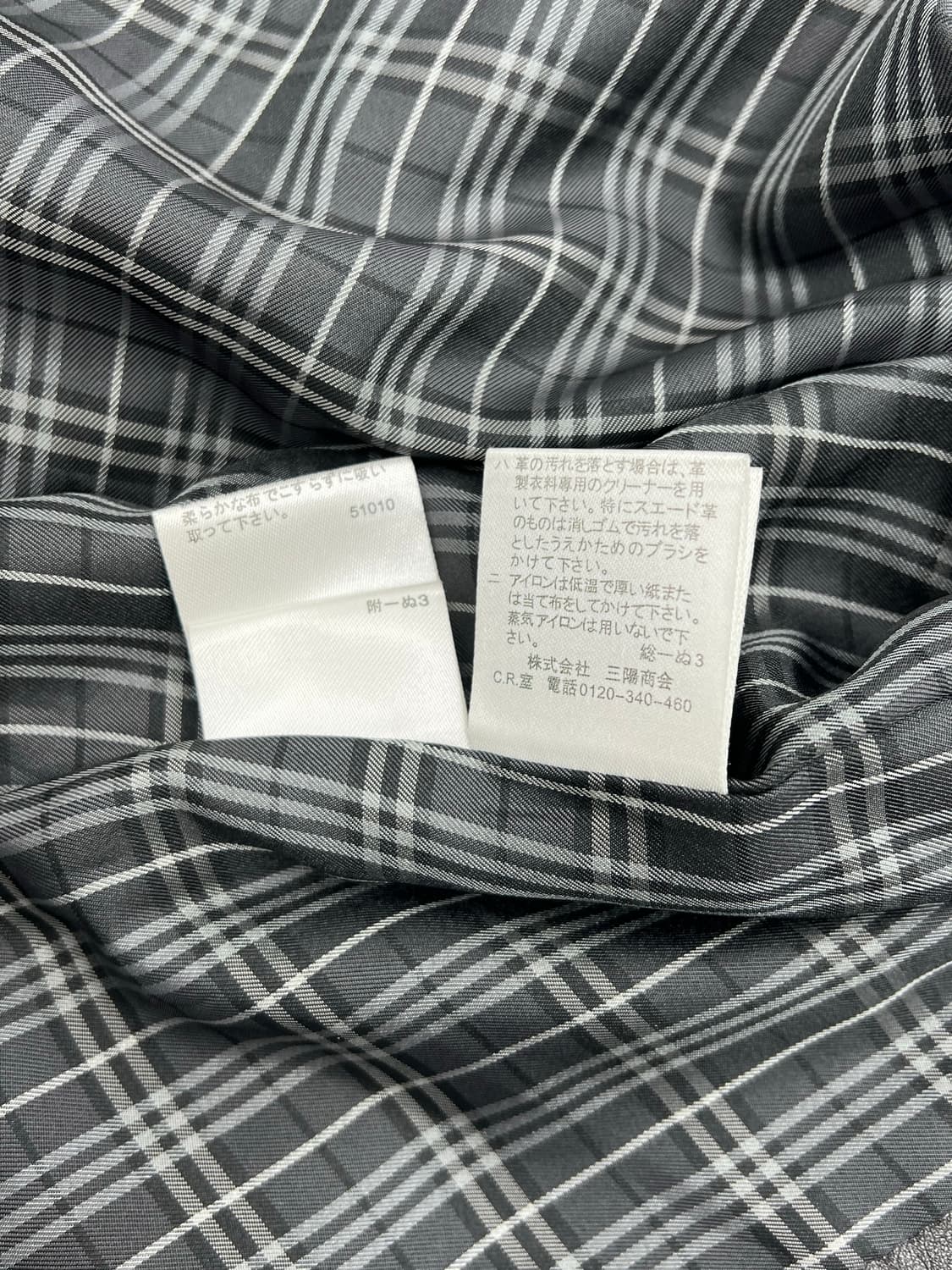 버버리 블루라벨 투웨이 레더 자켓 상품이미지8