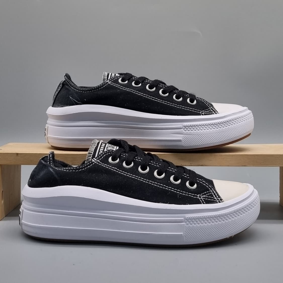 컨버스 올스타 무브로우 블랙 스니커즈245 상품이미지1