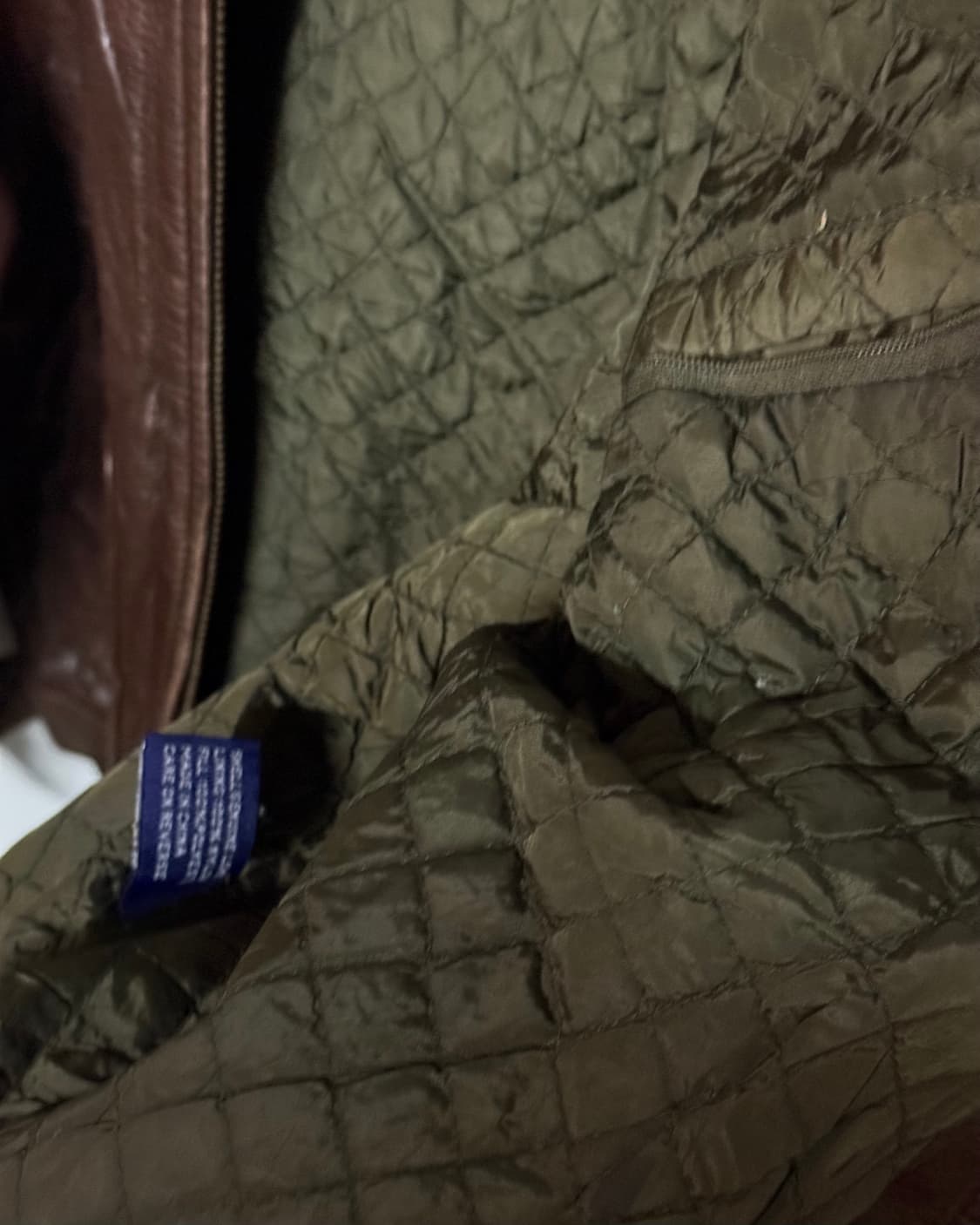 00‘s Structure 레더 봄버 자켓 L 상품이미지6