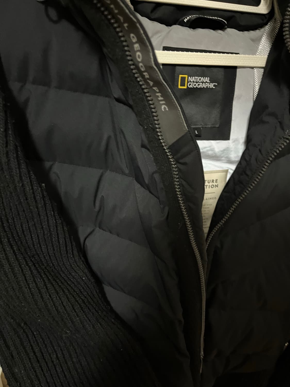 내셔널지오그래픽 니트패딩 상품이미지5