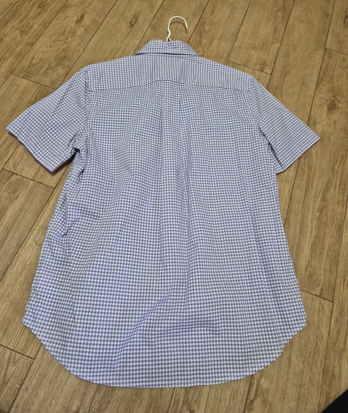 폴로 랄프로렌 반팔 체크 셔츠/퍼플 상품이미지3