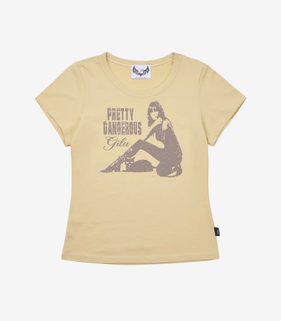 길라아카이브 DANGER GIRL CROP T-SHIRTS 티셔츠 상품이미지3