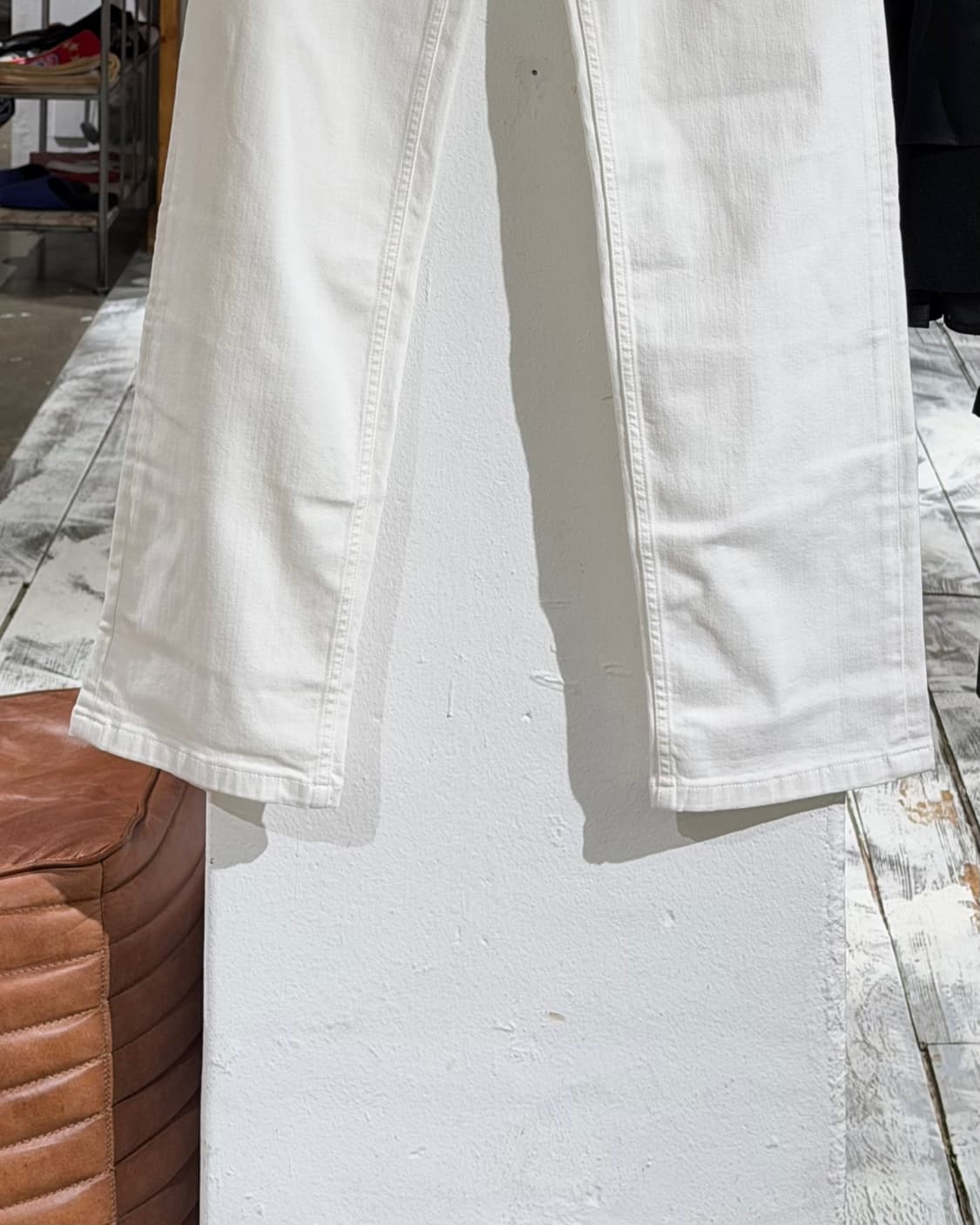 버버리 화이트 브릿 스트레이트 진 상품이미지5