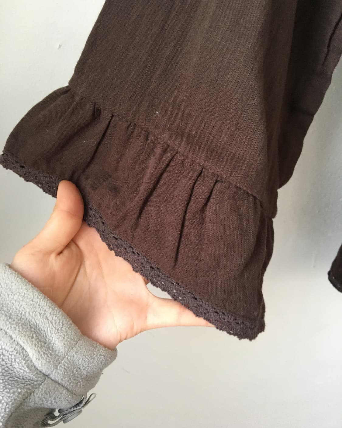 Crochet trimming blouse 상품이미지5