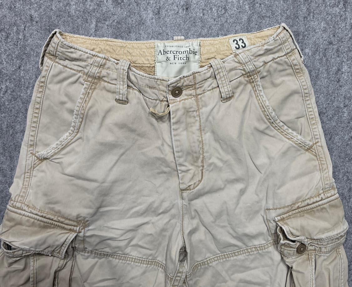 아베크롬비 Y2K 카고 하프팬츠 카고 반바지 33 상품이미지3