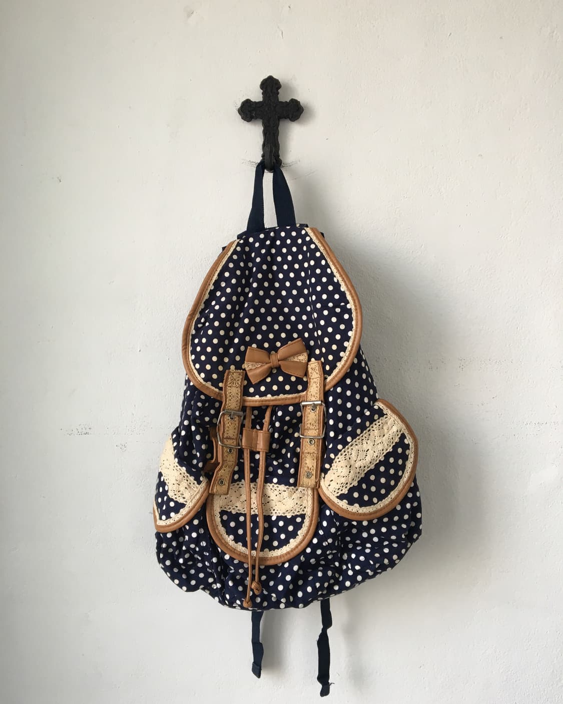  dot pattern bagpack 상품이미지1