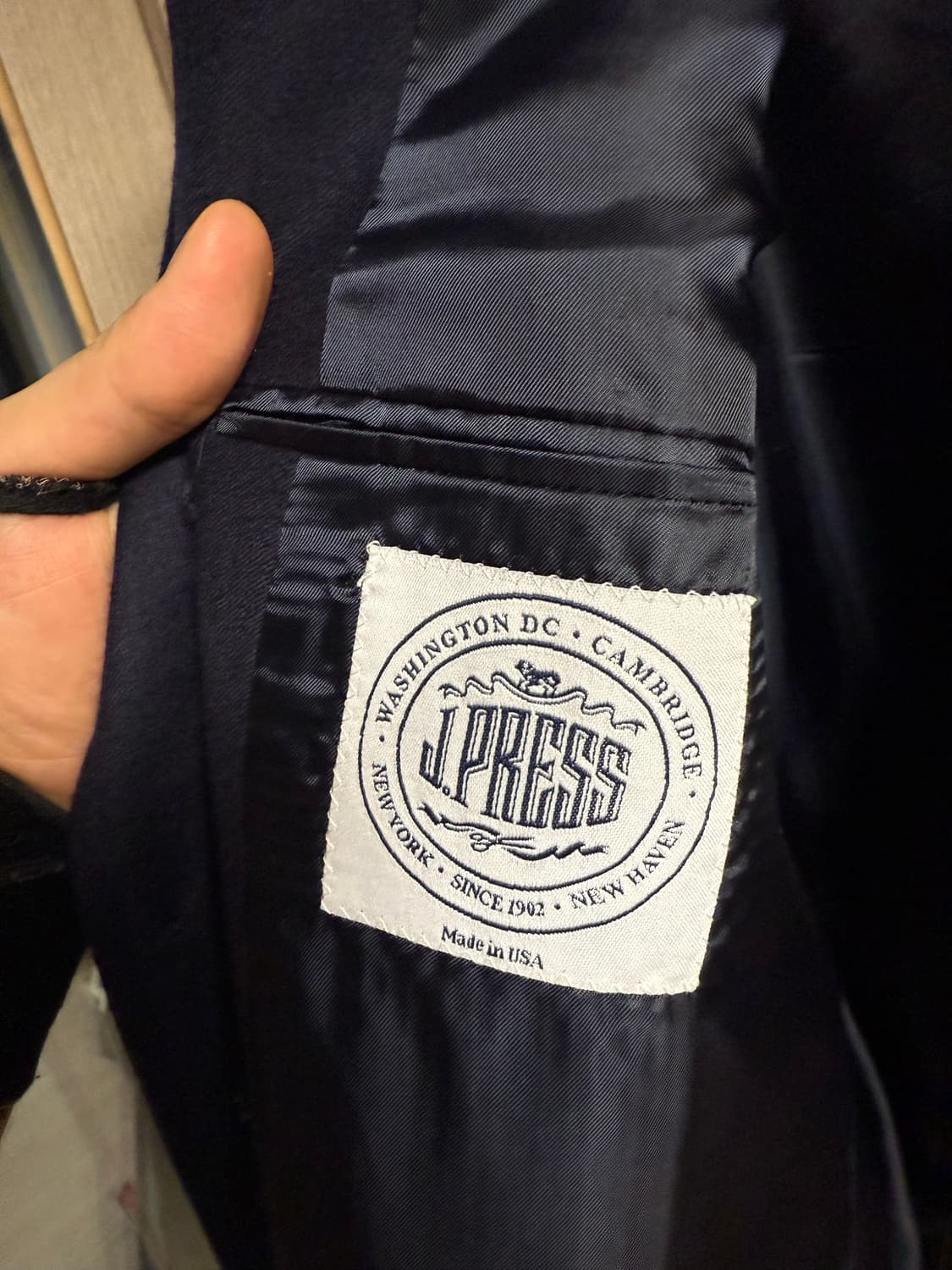 제이프레스 미국 도스킨 금장 블레이저 42r 상품이미지3