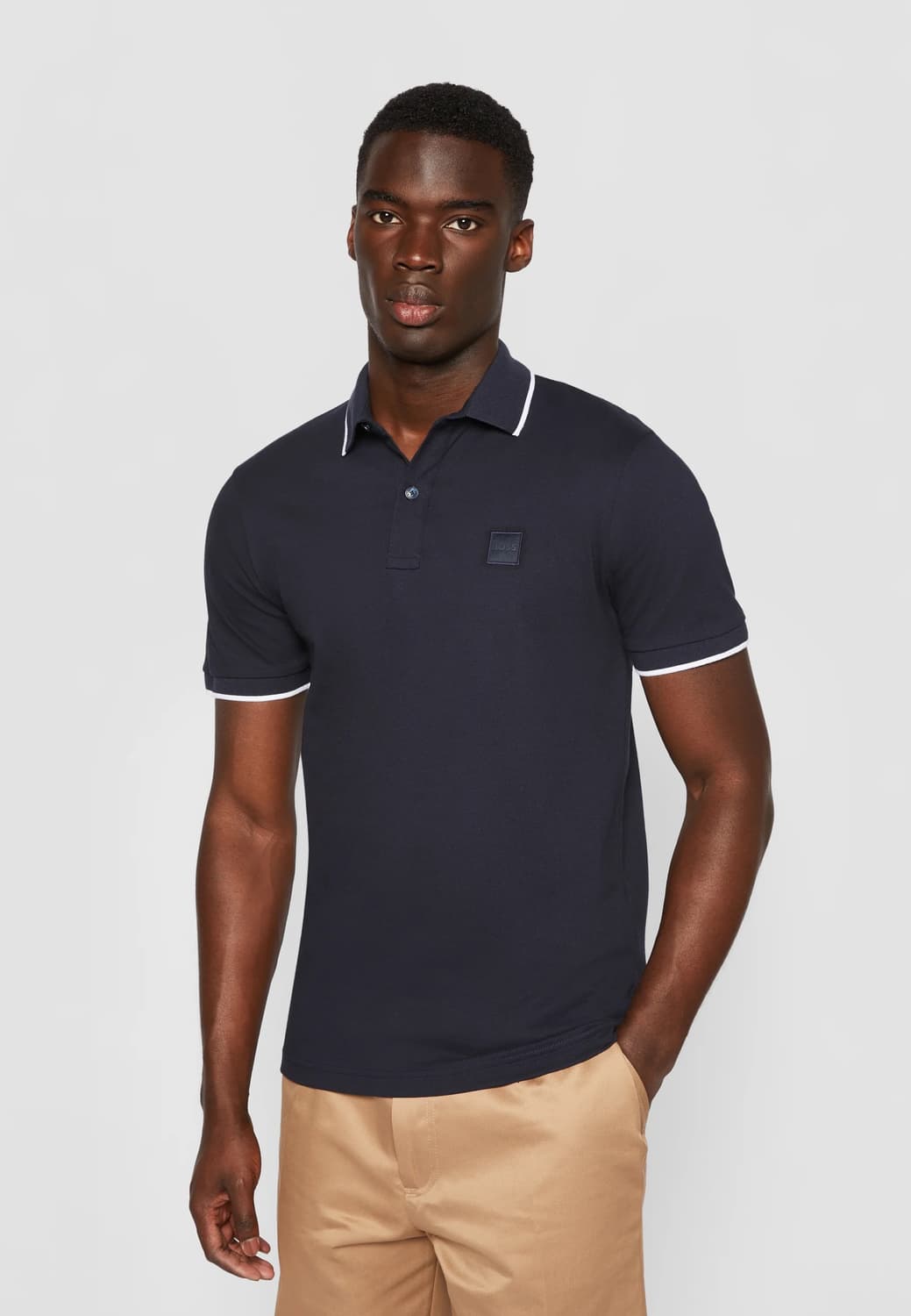 [택O새제품] BOSS 휴고보스 네이비 폴로티 새상품 상품이미지2