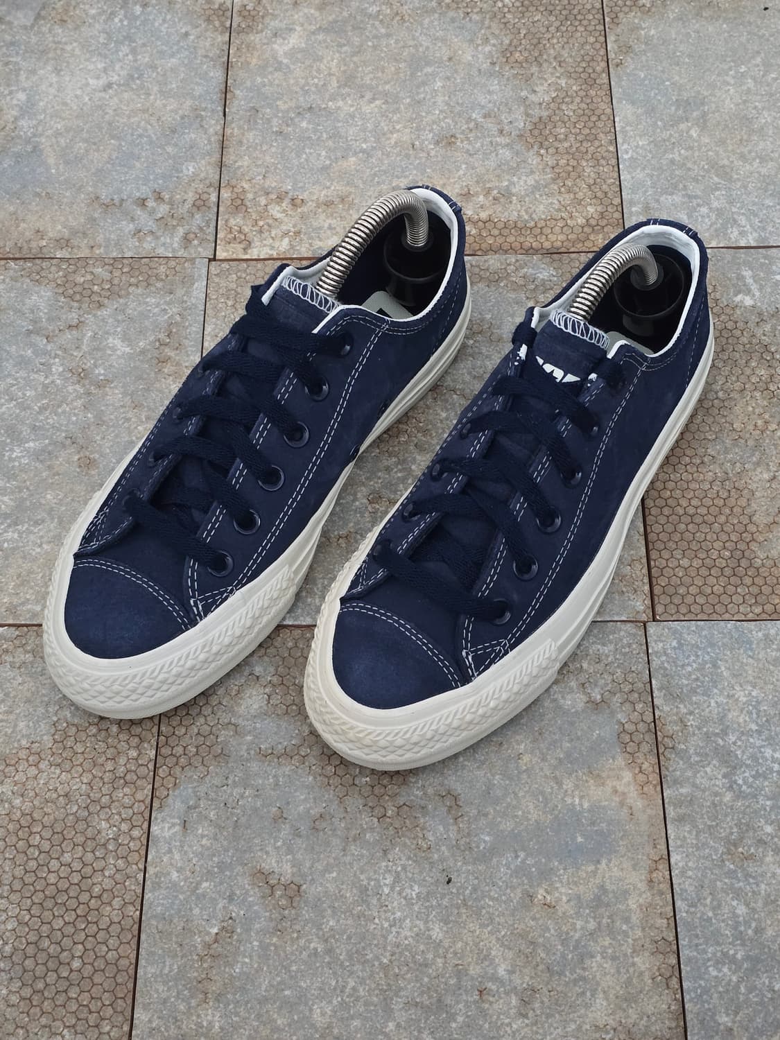 (240)컨버스 올스타 프로 스웨이드 옵시디언 로우 상품이미지1